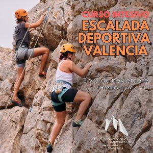 curso intensivo escalada deportiva valencia