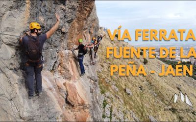 Vía Ferrata Fuente de la Peña en Jaén (+ Video de Dron)