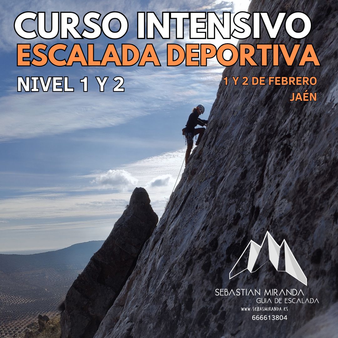 curso intensivo escalada deportiva en jaen